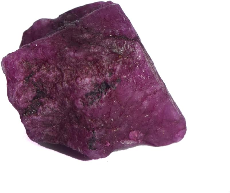 GEMHUB Red Ruby Healing Crystal - 57.50 Ct Natural Raw Red Ruby - Unheated Red Ruby Gemstone