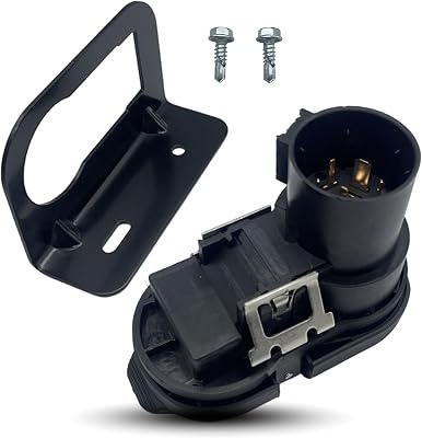 Rear Bumper Trailer Tow Connector Hitch Plug 7-Way 68014986AB 56055632AC Compatible with Dodge Durango 2011-2022 for Dodge Ram 1500 2500 3500 2009-2022 for Jeep Grand Cherokee 2011-2022