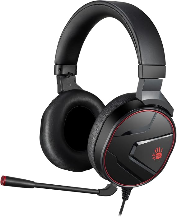 Bloody G600i Wired Gaming Headset with Microphone, Black