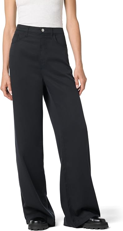 HUDSON Women's Jolene High Rise Wide Leg Denim Pant