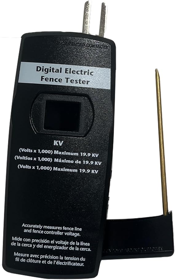 Bird Barrier Digital Voltage Tester Voltage Tester for Bird-Shock Electrified Track Premium Quality Accurate Readings