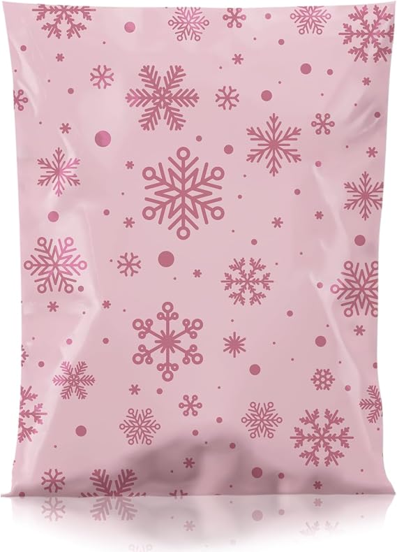 Metronic Christmas Poly Mailers 10x13 20pc Small Shipping Bags for Clothes