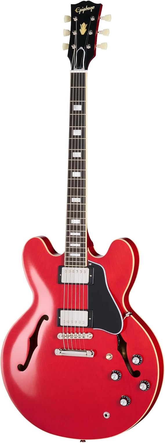 Epiphone Inspired by Gibson Custom 1962 ES-335 Reissue, Sixties Cherry with Case