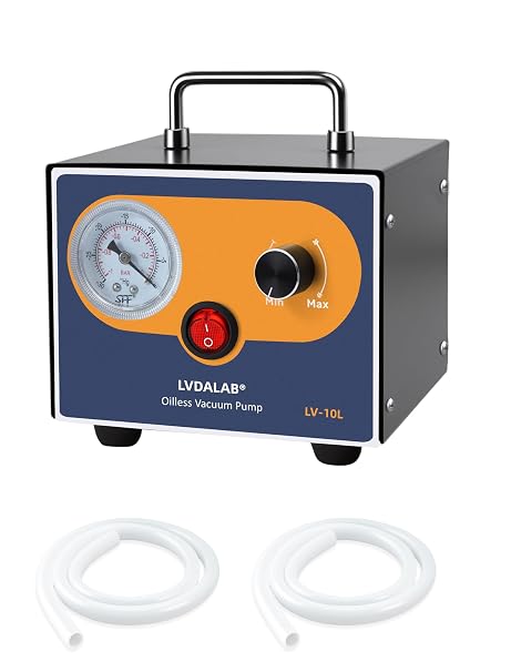 Mini Adjustable 10L/Min Desktop Oil-Free Diaphragm Lab Pump for Filtration