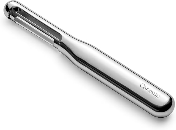 Caraway Stainless Steel Vegetable Peeler with Ergonomic Handle