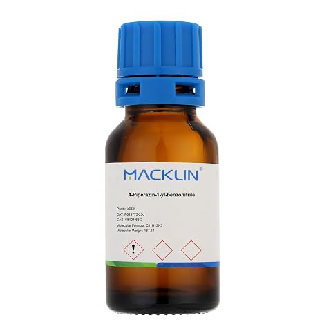 4-Piperazin-1-yl-benzonitrile, CAS: 68104-63-2, with high Purity 95%, 25g