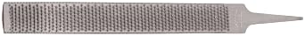 Nicholson Cabinet Rasp File, American Pattern, Rasp Cut, Half-Round, 8" Length
