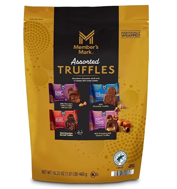 Assorted Chocolate Truffles, 16.5 oz.
