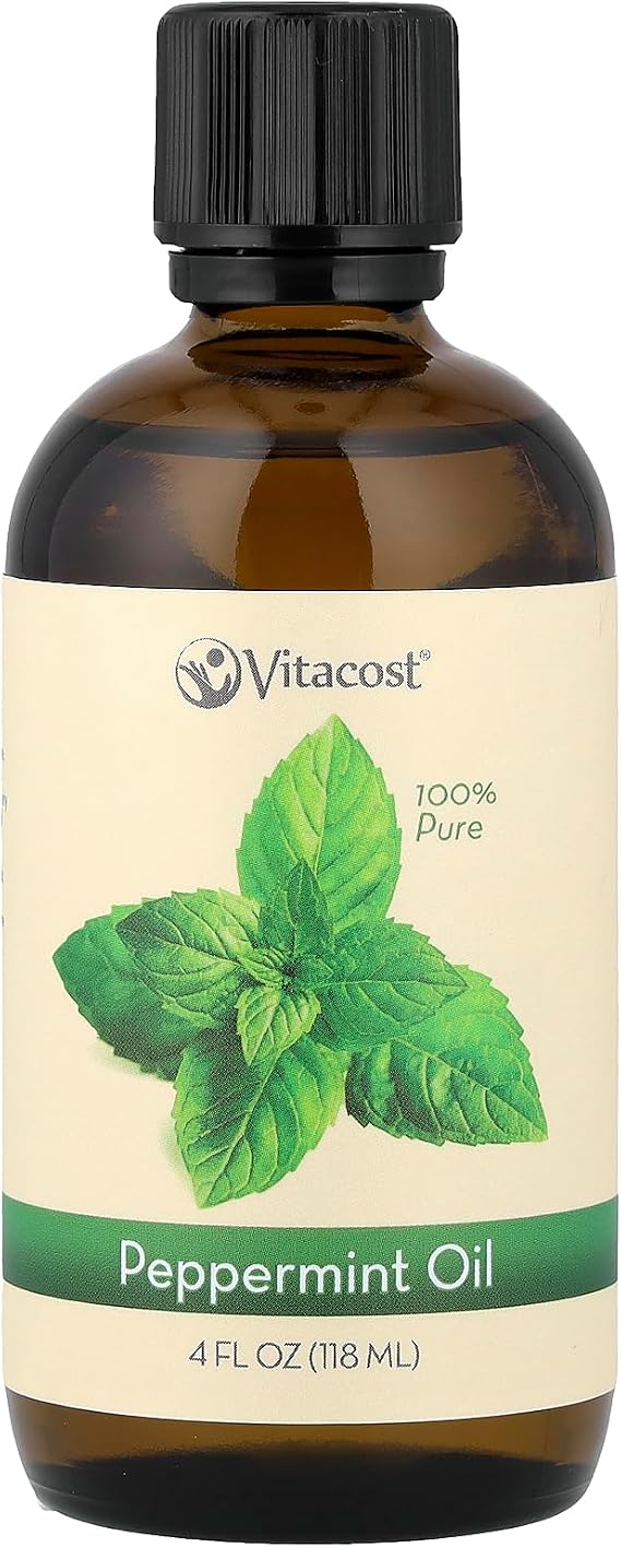 Vitacost 100% Pure Peppermint Oil -- 4 fl oz (118 mL)