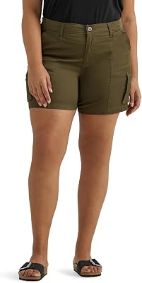 Lee Womens Ultra Lux Comfort with Flex-to-go Cargo Short