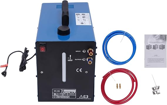 TIG Welder Water Cooler, 10L TIG Miller Welder Torch Water Cooling Machine WRC-300A 60 Hz Powerful Welding Machine Torch Water Cooling System for Welding Equipment