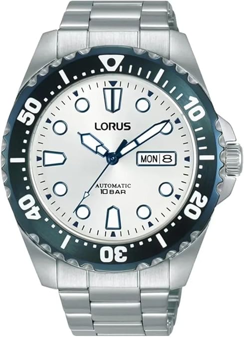 Lorus Sport Man Mens Analog Automatic Watch with Stainless Steel Bracelet RL477BX9
