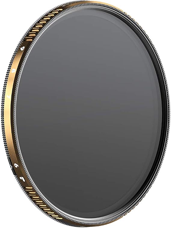 PolarPro 77mm Peter McKinnon VND Camera Filter - 6-9 Stop Variable Neutral Density Lens Filter for DSLR/Mirrorless Professional Video PMVND Signature Edition II for Cinematic Shutter Speed Control