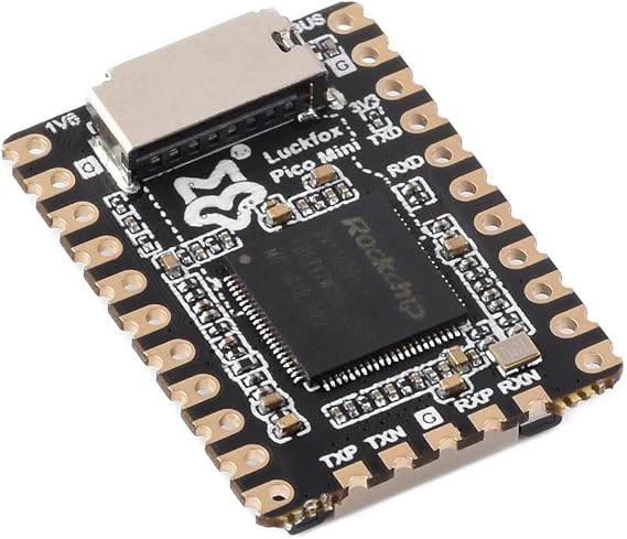 Waveshare Mini Linux Micro Dev Board, Based on RV1103 Chip, Integrates ARM Cortex-A7/RISC-V MCU/NPU/ISP Processors, Supports MIPI CSI, GPIO, UART, SPI, I2C, USB Interfaces
