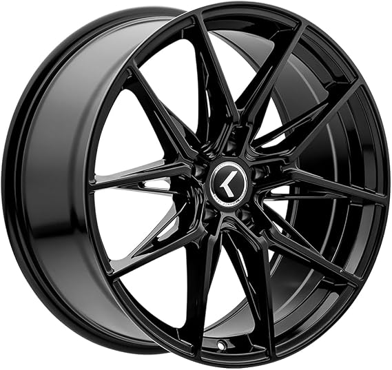 Kraze Evolve KR196 Gloss Black 19X8.5 5-112 30MM 66.56MM