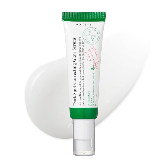 AXIS-Y Dark Spot Correcting Glow Serum - 5% Niacinamide Dark Spot Remover For Face - Vegan Korean Skin Care Niacinamide Serum for All Skin Types (1.69 fl. oz.)