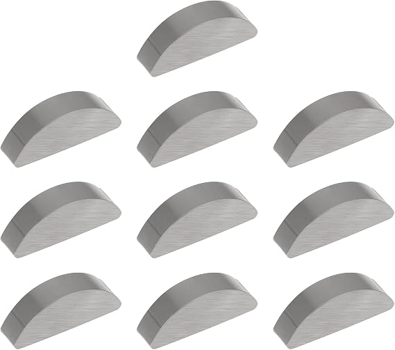 10Pcs Motorcycle Crankshaft Half-Moon Keys 12.5x5x3mm Compatible with Vespa V50-125 PV ET3