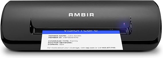 Ambir ImageScan Pro 687-AS Duplex Card Scanner for Windows PC and MAC