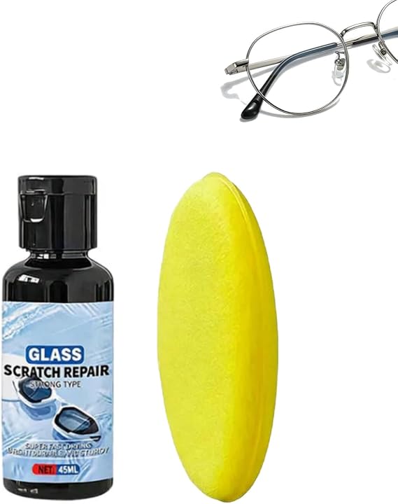 Flawless Vision Lens Scratch Remover,2026 Upgraded Eyeglass Scratch Remover Spray,Lens Scratch Repair and Clean Tool for Eyeglasses,Sunglasses & Screens (1PCS)
