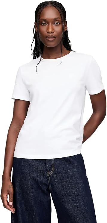 GAP Women's Short Sleeve Organic Vintage Crew Neck Tee