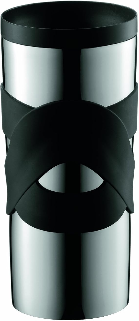 Bodum Stainless Steel Travel Vacuum Mug - Black