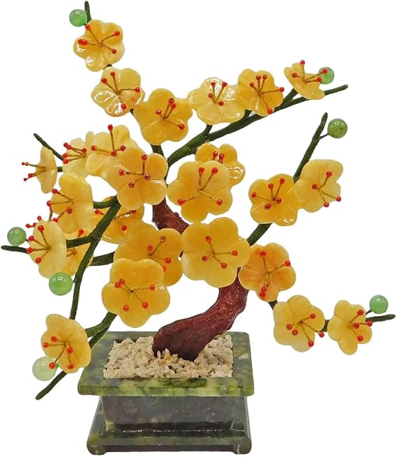 Small Oriental Stone Carved Tree