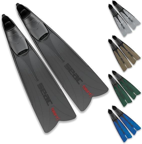 Seac Talent, Semi-Long Fins for Spearfishing, Free Diving and Diving