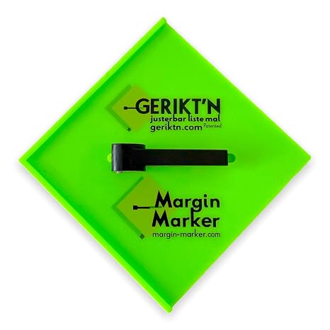 Margin Marker - Gerikt'n Adjustable Marking Gauge, time-Saving Tool for Accurate Marking Along Straight Edges, Internal Corners, architraves, ply Sheets and cabinetry