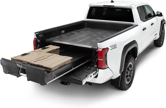 DECKED Truck Bed Storage System with System Accessories | Compatible with Toyota Tacoma (2005-2023) 6'2"