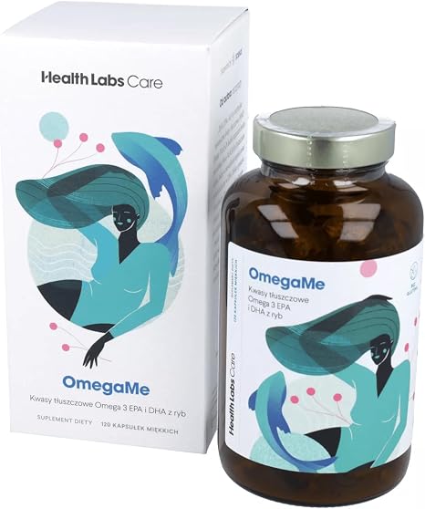 HEALTH LABS OmegaMe Omega 3 EPA and DHA from Fish 60
