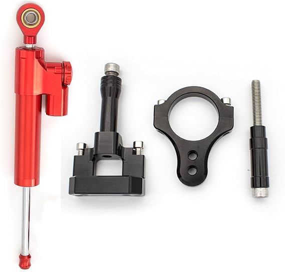 for Kugo G-Booster Scooter Steering Damper Stabilizer and Bracket Mounting Kit Items(Damper n Bracket i)