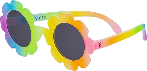 Babiators Originals Flower: Flower Power | Smoke Lenses | Ages 3-5