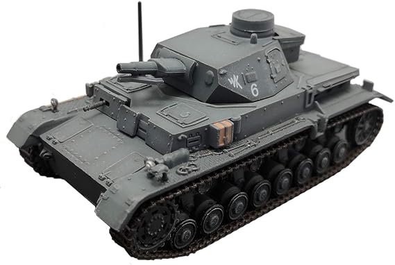 Diecast Military Tank Models 1:72 Scale panzerkampfwagen IV Zinc Alloy Static Model Die cast Army Tank Model Toy for Collection Gift(Pn:12078PA)