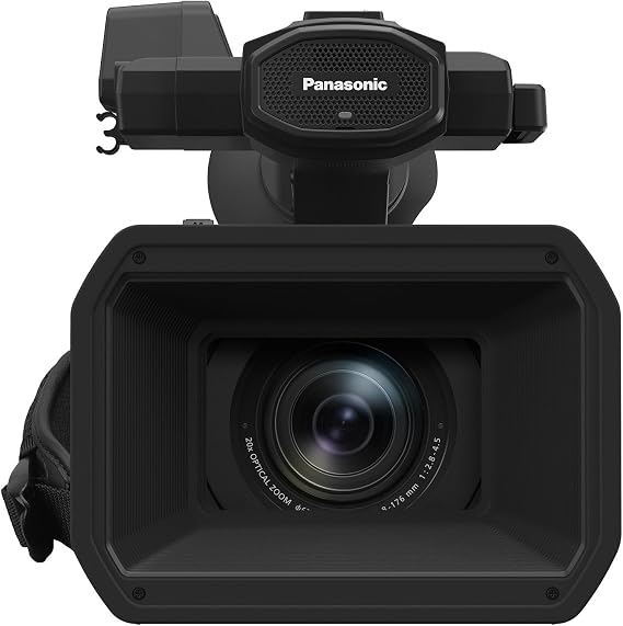 Panasonic Camcorder, Professional Quality 4K 60p, 1.0-inch Sensor, 24.5mm Wide-Angle Lens and Optical 20x Zoom, V-Log, Ethernet, Simultaneous SDI/HDMI Output, HD Live Streaming - HC-X2 | 1.0-inch Sensor, Optical 20x Zoom, HD Live Streaming - HC-X2, Professional Quality 4K 60p, 24.5mm Wide-Angle Lens