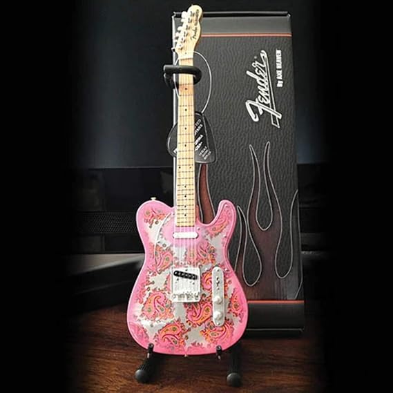 AXE HEAVEN Model'-005 Licensed Fender Telecaster Pink Paisley