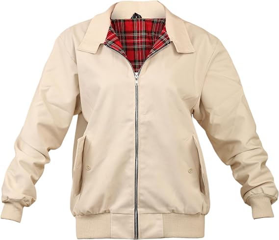 Harrington Jacket Classic/Retro/Mod/Scooter by SKYTEXUK, 10 colours, sizes XS - 8XL