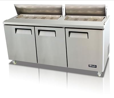 Migali C-SP72-18-HC 72-18 Pans, Sandwich Prep Table