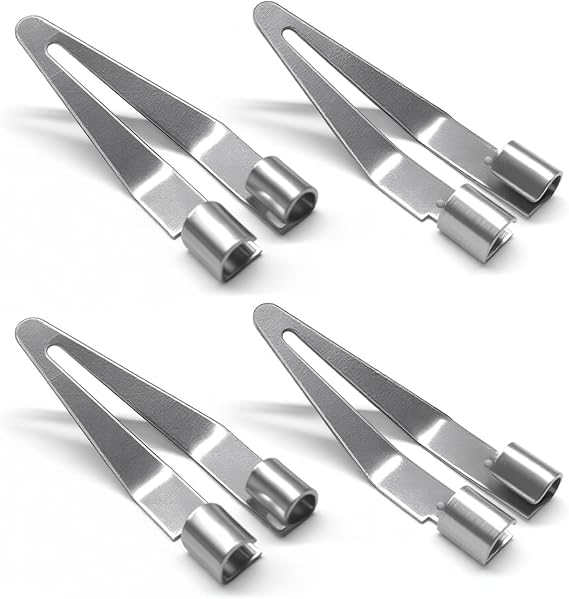 4PCS Plastic Welding Tips by Plastic Welder Gun,Stainless Steel Plastics Welder Tips with 45 Elbow,Smoothing Tip Head Plastics Welding Kit Car Accessories for Bumper Repair