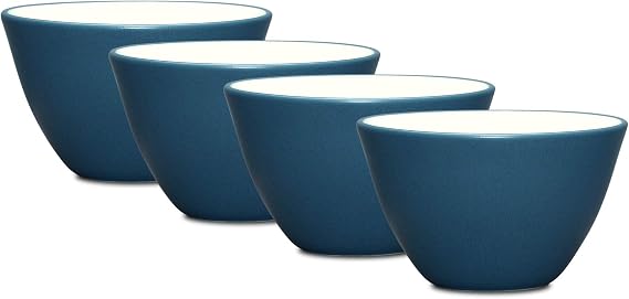 Noritake Colorwave Raspberry Set of 4 Mini Bowls, 4", 7 oz.