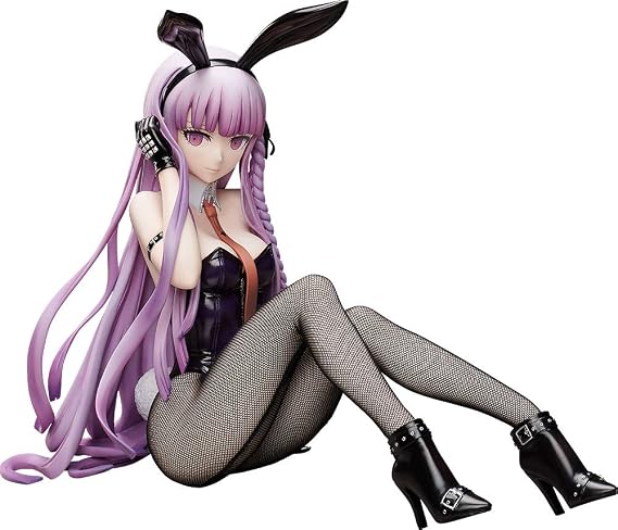 FREEing Danganronpa: Trigger Happy Havoc: Kyoko Kirigiri (Bunny Version) 1: 4 Scale PVC Figure, Multicolor