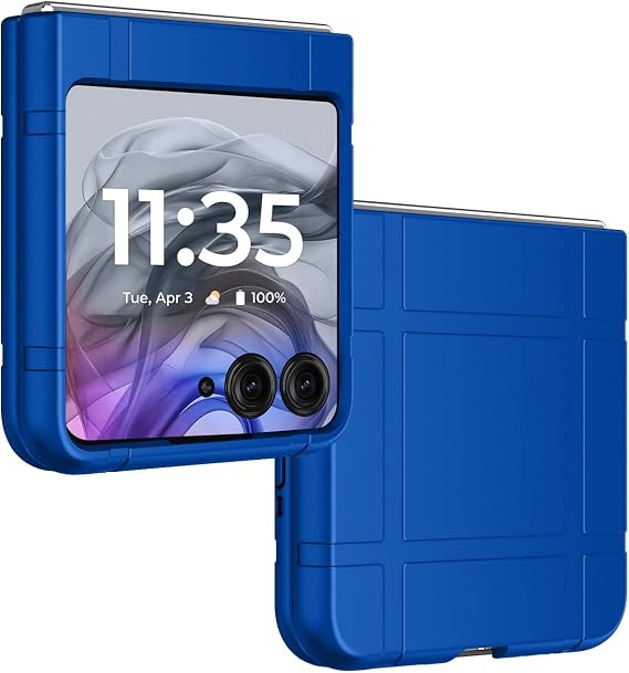 Grid Series for Motorola RAZR (2026/2025/2024) Phone Case - Blue