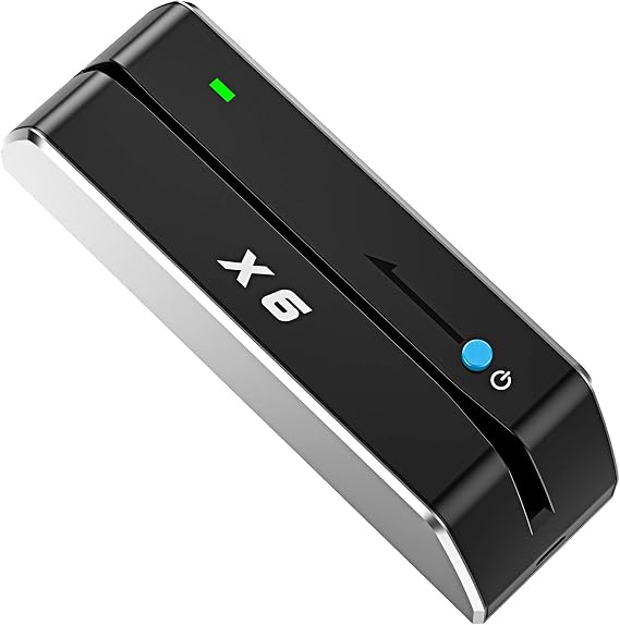 X6 Smallest 3 Tracks Only USB Mag VIP Card Reader Writer Encoder New Version