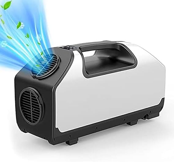 Portable Air Conditioner Outdoor Cooler 2899BTU, Low Power Consumption for Camping, Parties, Fishing, Vehicles and RV