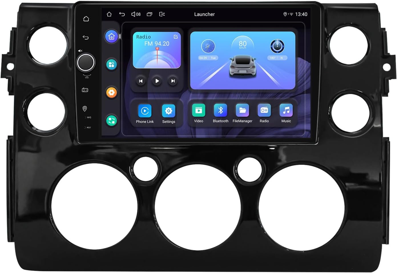 Joying Car Radio for Toyota FJ Cruiser 2007-2014 Android 13 Car Stereo 9 Inch Head Unit with Wireless Carplay & Android Auto, Mirror Link, GPS Navigation, Bluetooth 5.0JY-TT188N8
