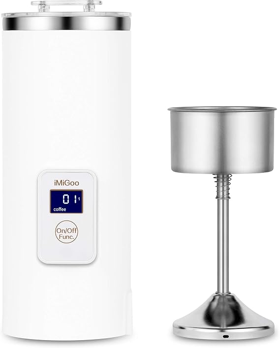 Portable Dual Brew Electric 8oz Coffee & Tea Percolator