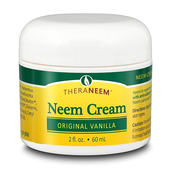 Neem Cream - Original : 15: Crm, Vanilla (Jar) 2oz