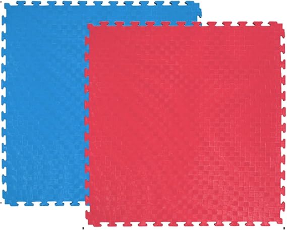 Premium 1M Taekwondo Martial Arts Gym Floor Mat Thick Shock-Absorbing Foam Home Workout Training Mat 10-Pack