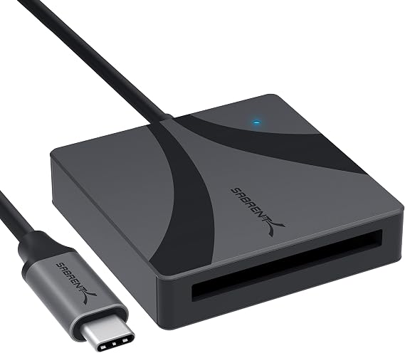 SABRENT USB Type C CFast 2.0 Card Reader [CR-CF20]