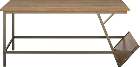 Novogratz Regal Coffee Table, Walnut