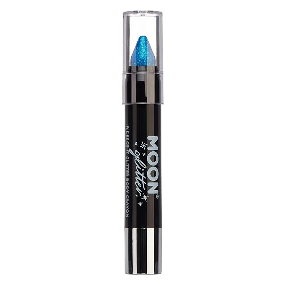 Moon Glitter Iridescent Body Crayons Blue